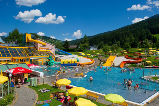 Erlebnisbad Wasserwelt Wagrain Ausflugsziele Moabauer Sommerurlaub