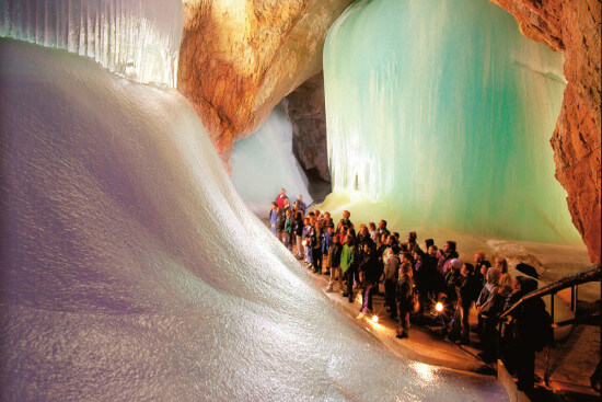 Eisriesenwelt Ausflugsziele Wagrain Moabauer Werfen Salzburger Land