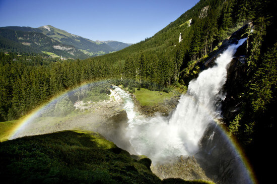 Krimmler Wasserfälle Ausflugsziele Wagrain Moabauer Salzburger Land